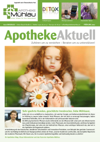 Kundenzeitung Frühling 2017 Apotheke Mühlau