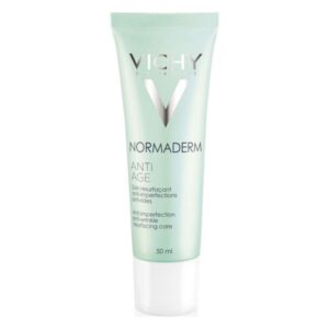 Tube mit Anti-Aging Pflege von Vichy, mintgrün, 50 ml, für Anti-Imperfektionen und Falten.