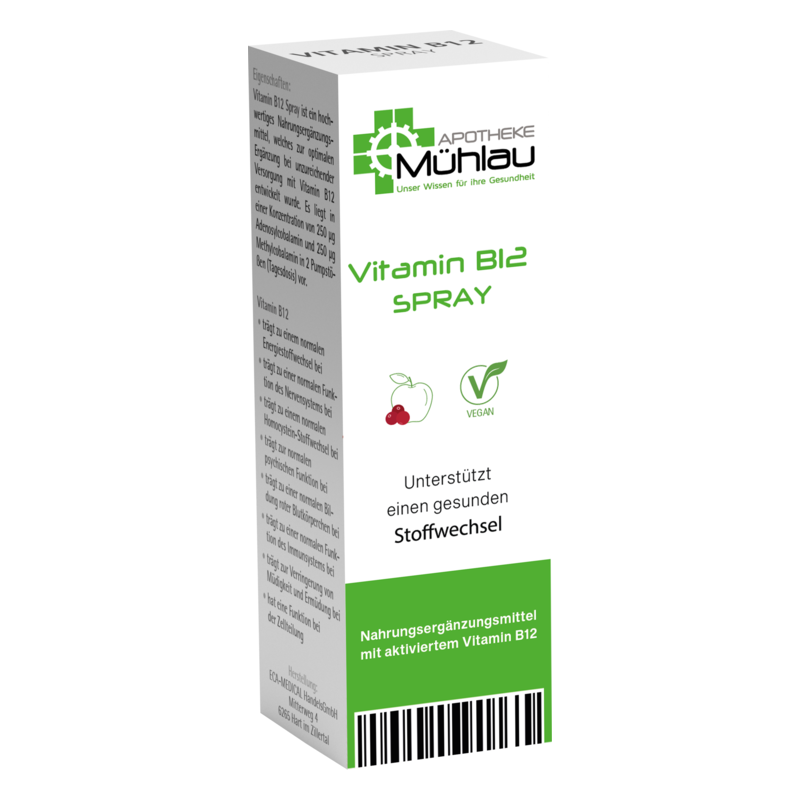 Packshot Vitamin B12 Spray Eigenmarke (1) Packshot Vitamin B12 Spray Eigenmarke (1)