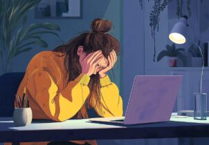 ai generated office worker tired 9200140 ai generated office worker tired 9200140